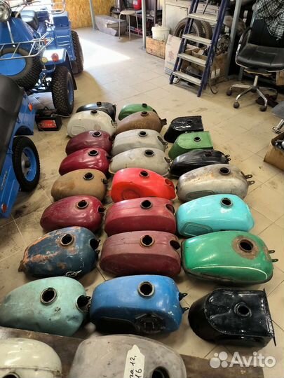 Топливные баки для мотоциклов