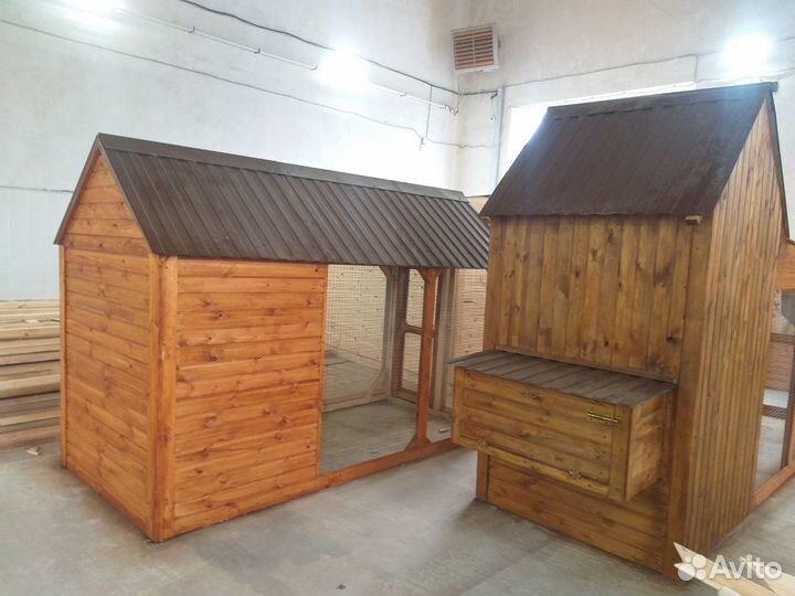 Курятник зимний