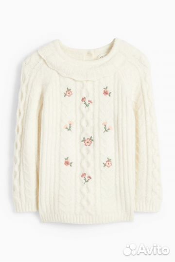 Свитер с вышивкой C&A Германия