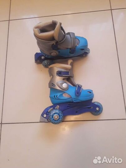 Роликовые коньки детские раздвижные