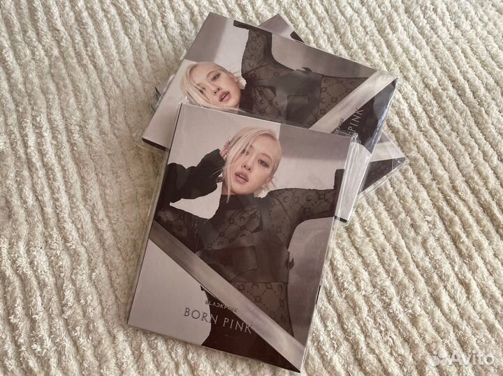 Альбом blackpink born pink rose ver