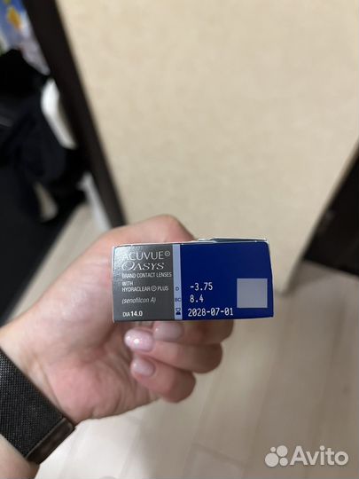 Линзы контактные acuvue oasys двухнедельные