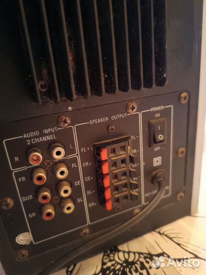 Сабвуфер и колонки