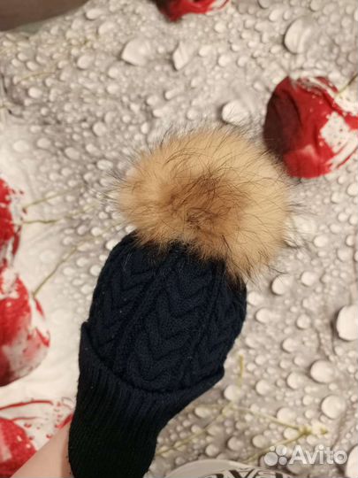 Шапка детская на мальчика зимняя