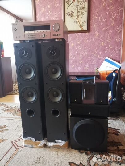 Акустические колонки yamaha
