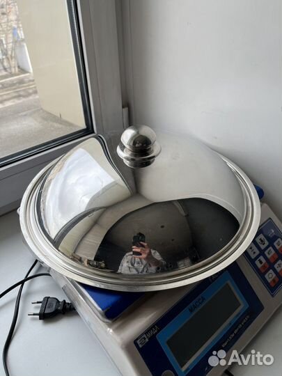 Крышка для вок сковородки wok 36см