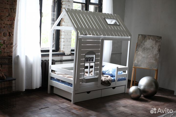 Кровать из массива Премиум 160 80