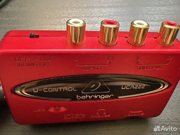 Звуковая карта behringer uca222 u-control