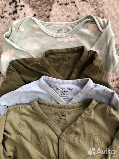 Вещи на мальчика от 62 комбез + 11 слипов