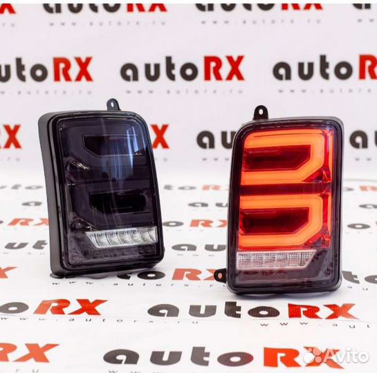 Диодные фары на ниву