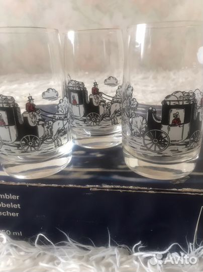 Стаканы Богемия, тонкостенные, хруст