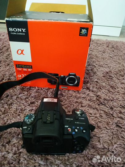 Зеркальный фотоаппарат sony a 33