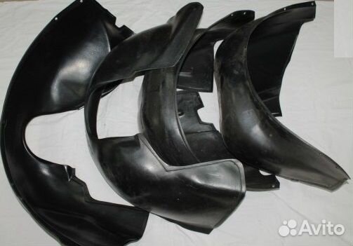 Подкрылки renault sandero 2008-2014 комплект 4шт