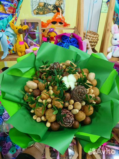 Ореховые букеты и наборы в наличии и под заказ