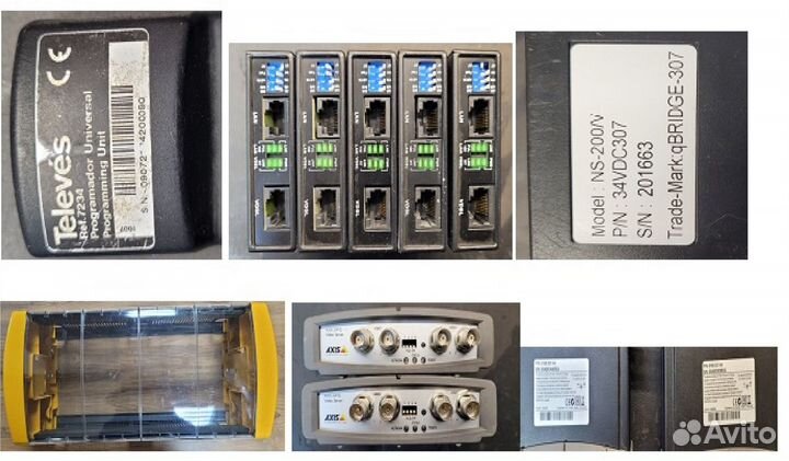 Ericsson, hpdl360 G7, TV Televes, Cisco, EdgeSwitc