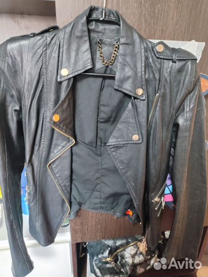 Кожаная куртка косуха