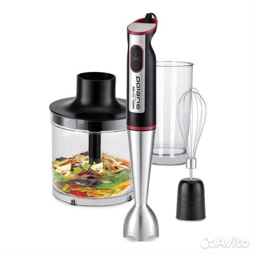 Погружной блендер Polaris PHB 0859, черный