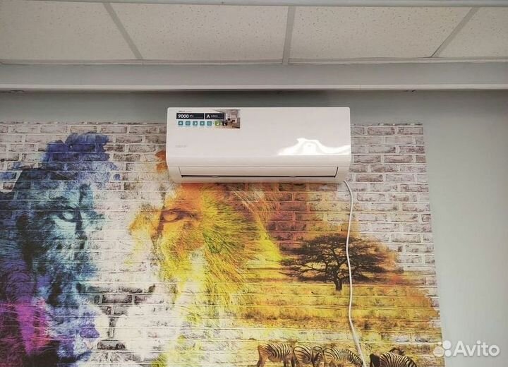 Сплит система с установкой