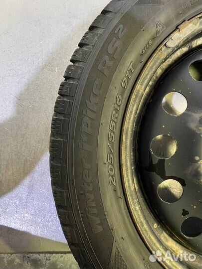 Зимняя(шип) Hankook 205/55R16 Kia Ceed
