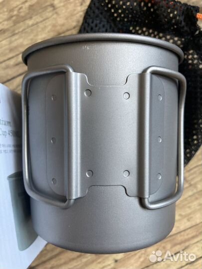 NEW титановая кружка SnowLine Titanium 450ml