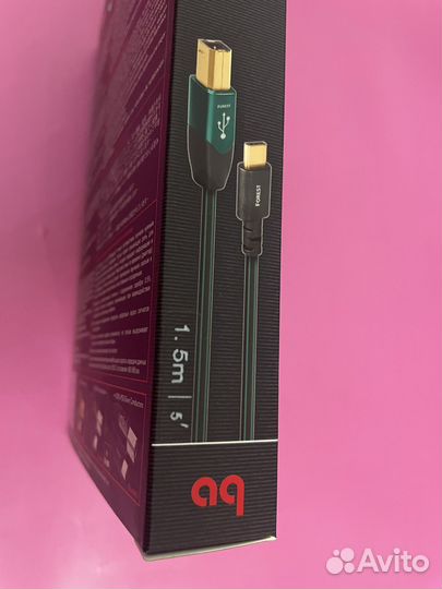 Кабель Audioquest Forest USB C-B