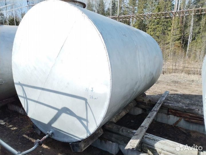 Емкость (цистерна) объемом 25 кбм