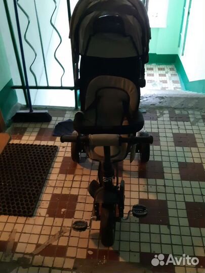 Детский трехколесный велосипед новый