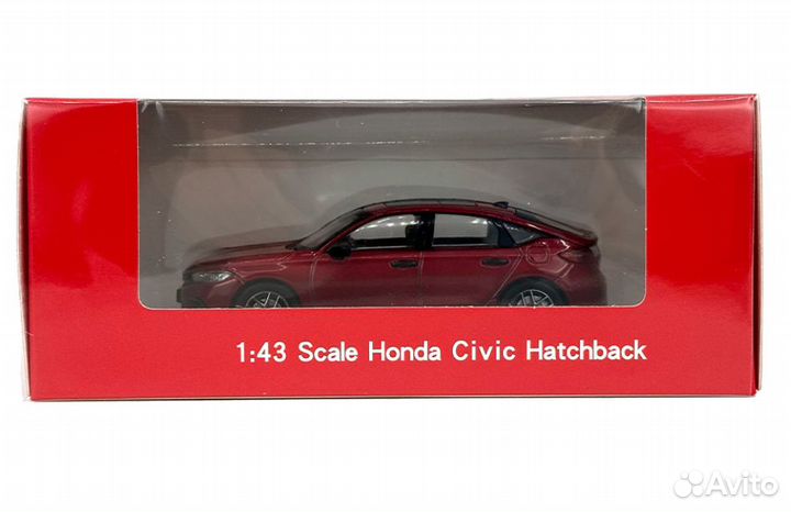 Модель Honda Civic Hatchback 2023 1/43 Paudi Model