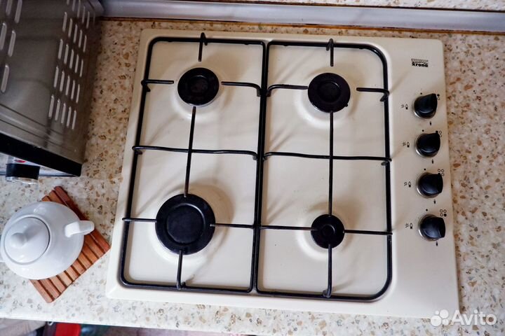 Газовая варочная панель 4 конфорки Krona