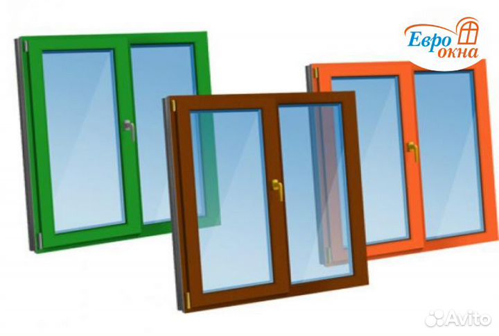 Окна пластиковые, окна не б/у, окна пвх