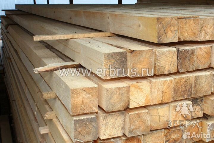 Брус обрезной 100х100х6000