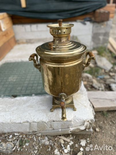 Самовар на дровах царский