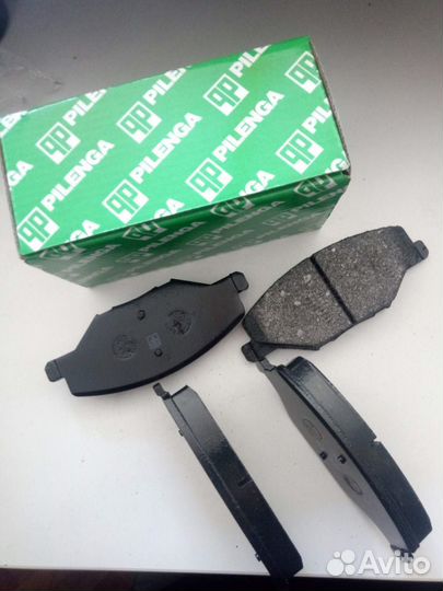 Колодки тормозные передние Polo 105 / 90 л.с