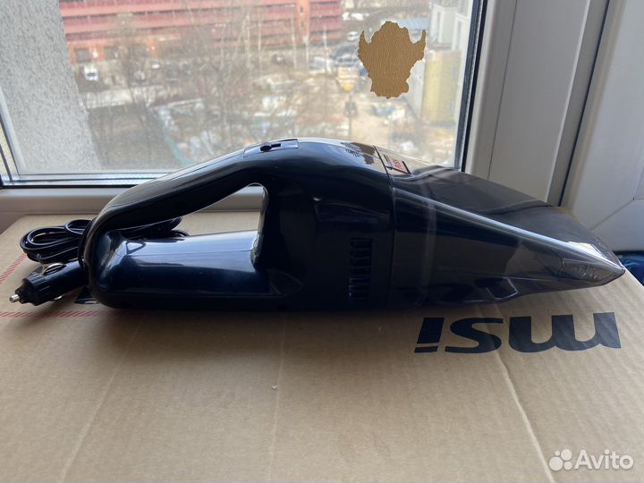 Автомобильный пылесос AVS turbo