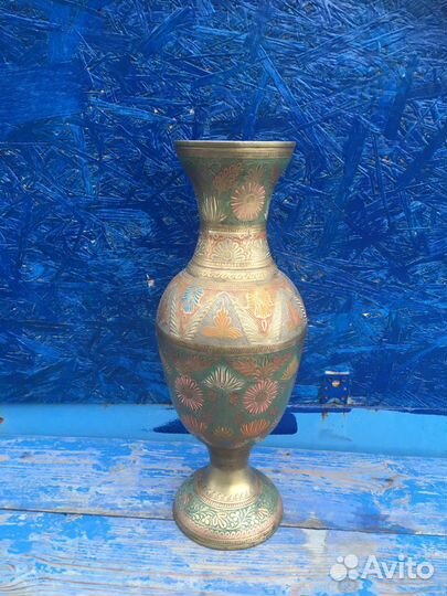 Ваза бронзовая большая Индия