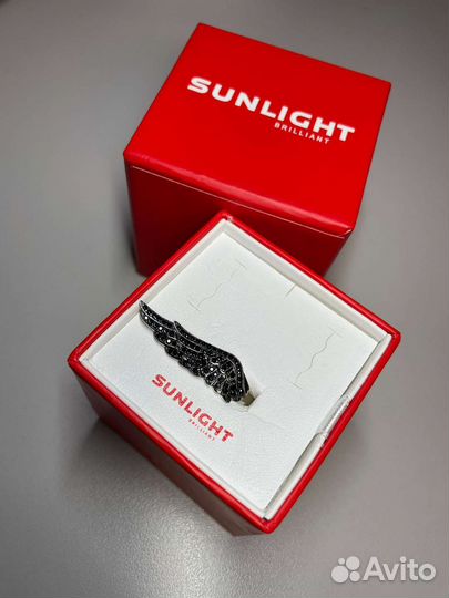 Серебряное кольцо Sunlight