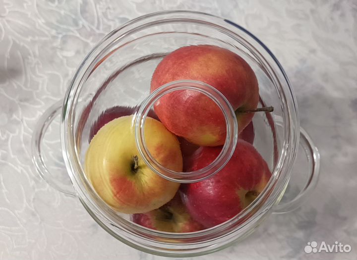 Кастрюля стеклянная