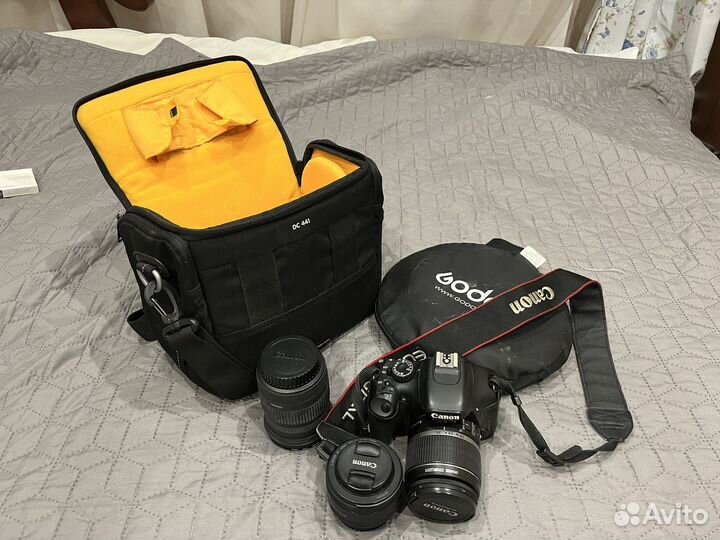 Зеркальный фотоаппарат canon 550d