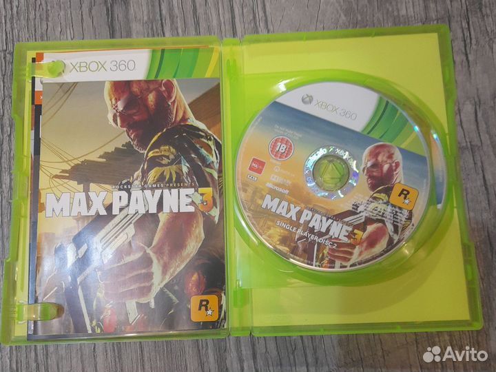 Max Payne 3 для Xbox 360 лицензия