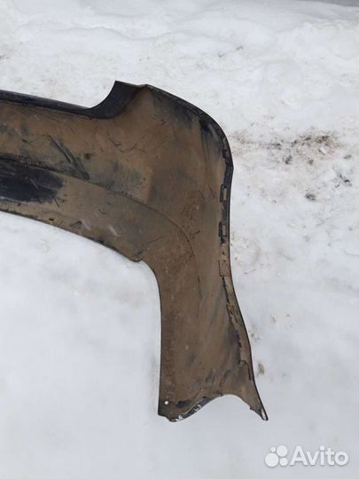 Бампер задний Фольцваген Поло 09-15