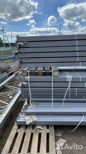 Стеллажи металлические на склад