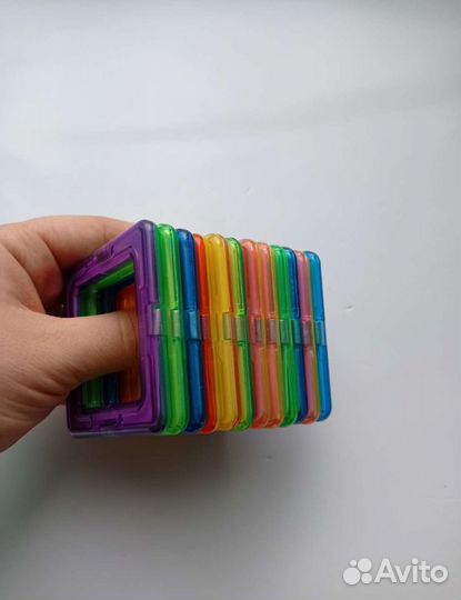 Набор магнитного конструктора 24 детали, новый