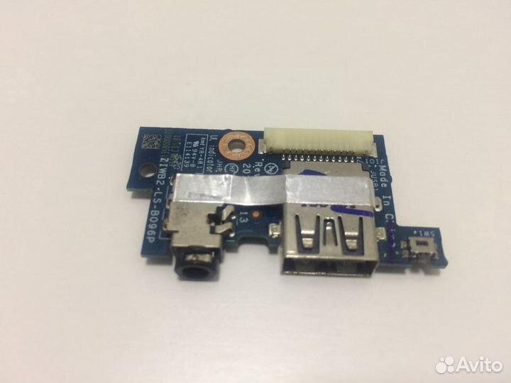Плата USB+audio Lenovo B50-30, B50-80, B50-45