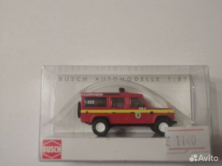 Busch машинки 1:87