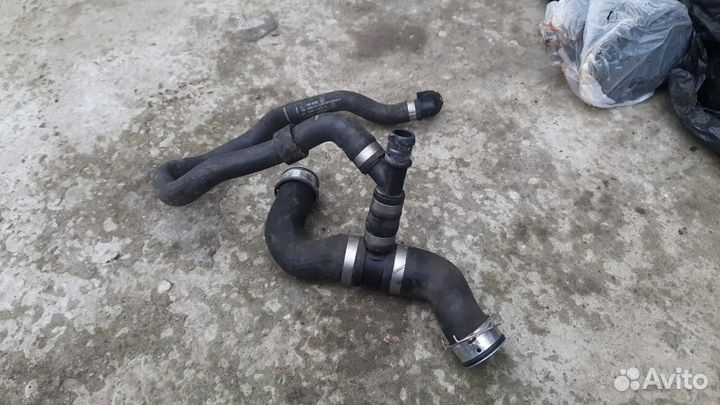 Mercedes204 Патрупка радиатора