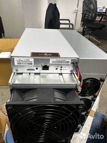 Antminer L7 9050M б/у менее года отл состояние