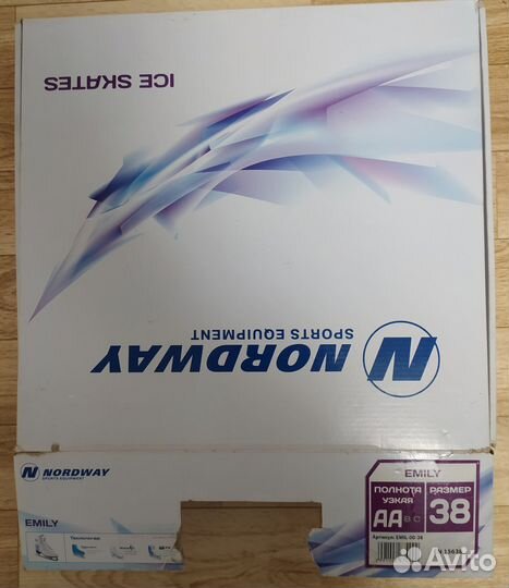 Коньки Nordway 38 размер