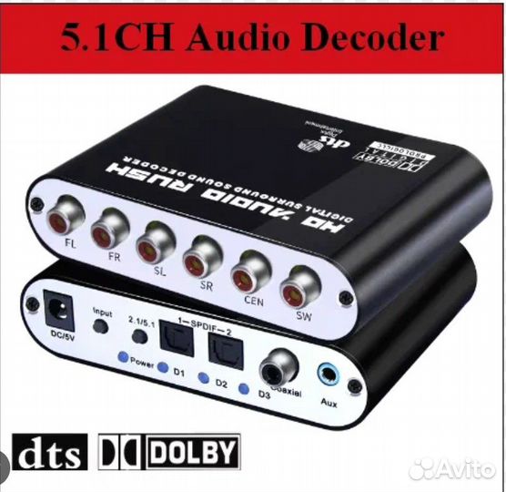 Sven HA-1410T и 5.1 декодер