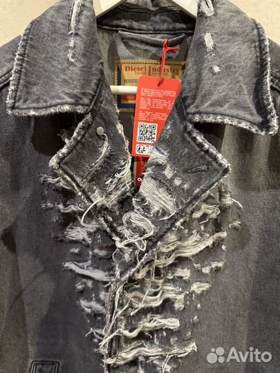 Пальто / плащ джинсовый оригинал Diesel