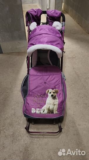 Санки коляска Ника